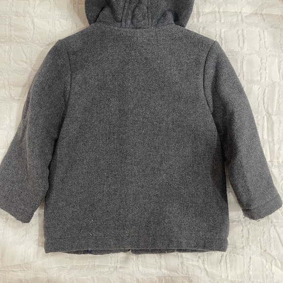 Vintage Zara boys pea coat size 2/3 - Picture 3 of 3